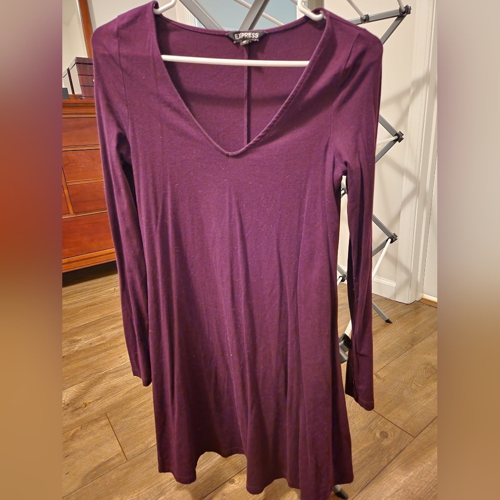 EXPRESS long sleeve dress XS